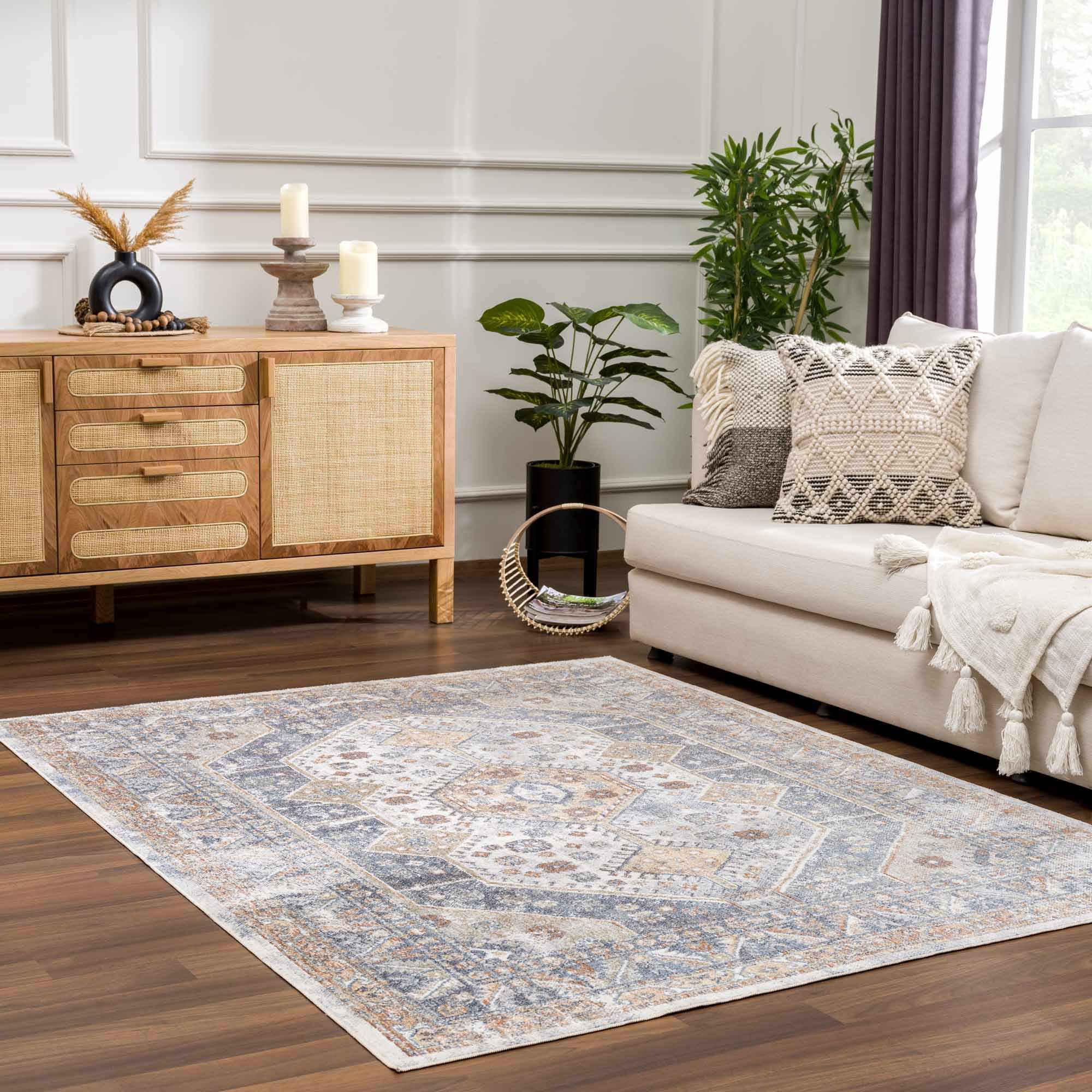 Afya Boutique Washable Rug - MyTuftedRugs.com