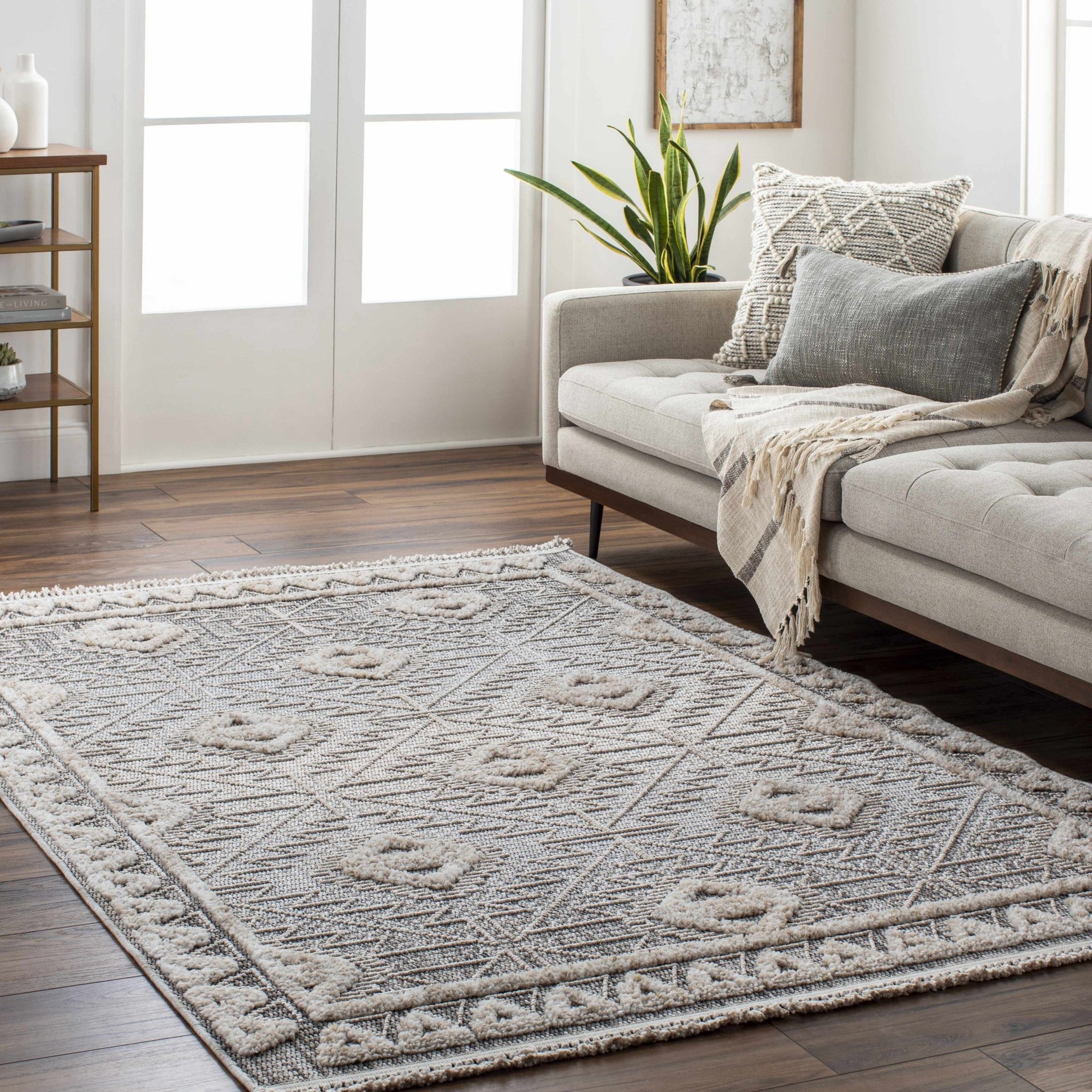 Agoo High - Low Pile Rustic Rug - MyTuftedRugs.com