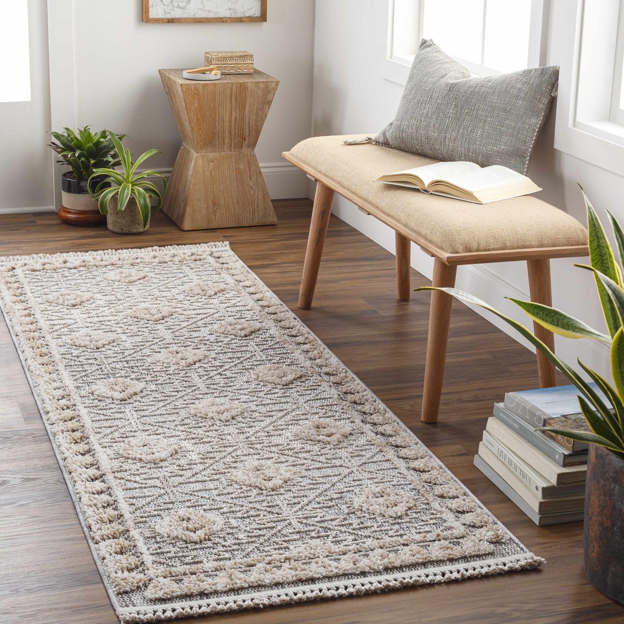 Agoo High - Low Pile Rustic Rug - MyTuftedRugs.com