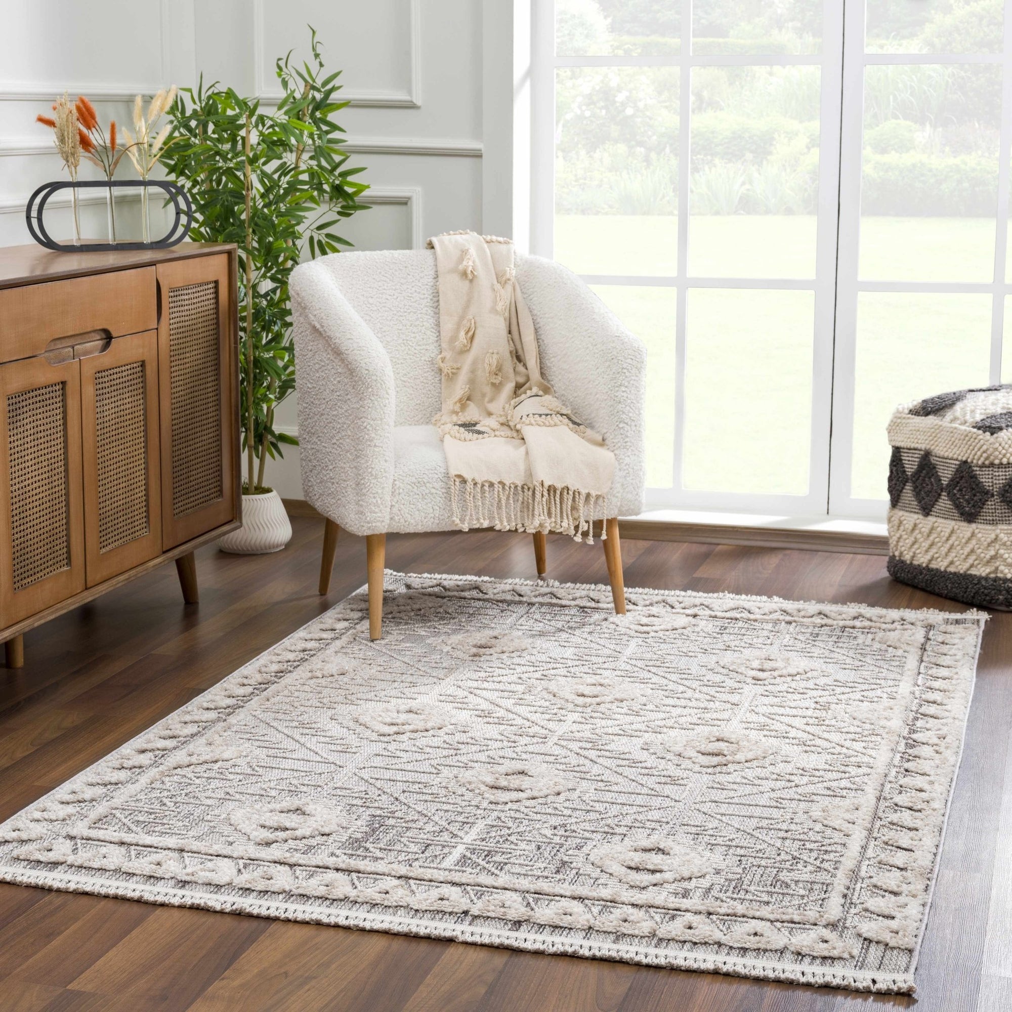 Agoo High - Low Pile Rustic Rug - MyTuftedRugs.com