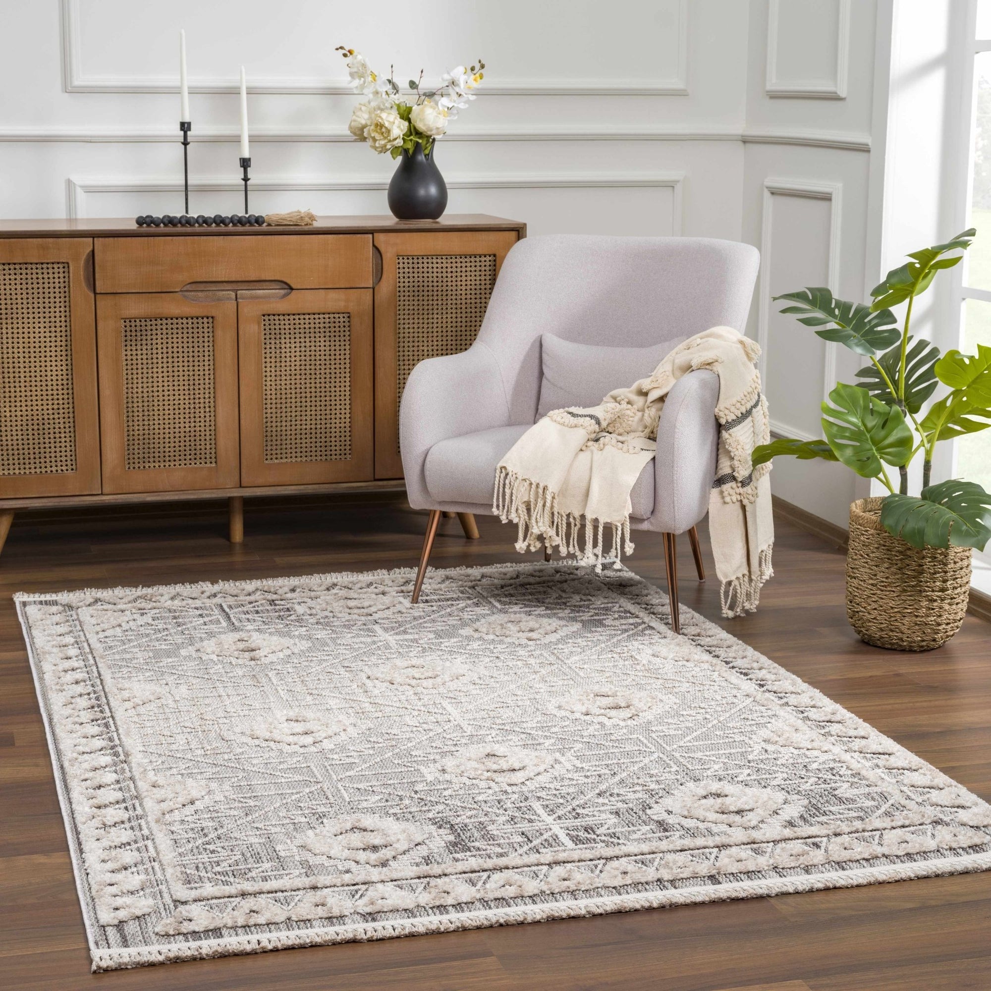 Agoo High - Low Pile Rustic Rug - MyTuftedRugs.com