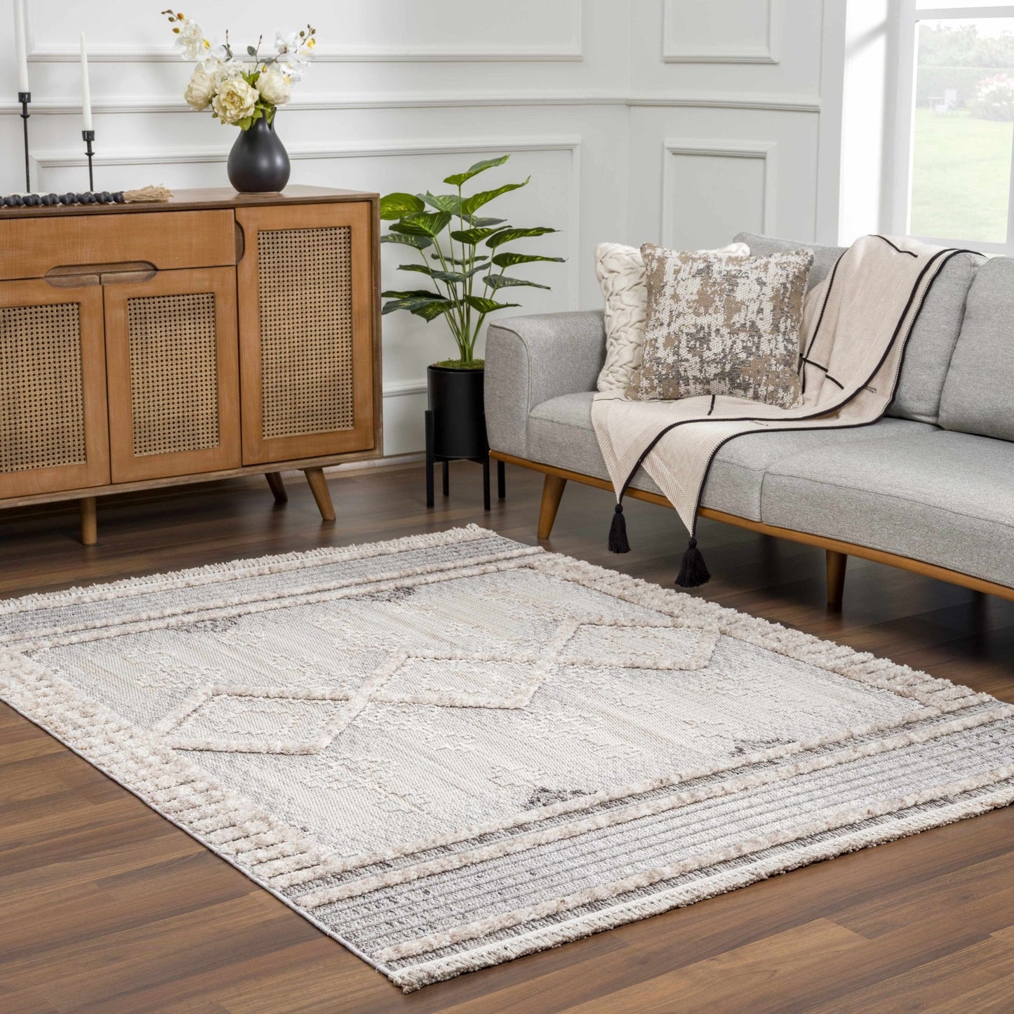 Amaga High - Low Rustic Rug - MyTuftedRugs.com