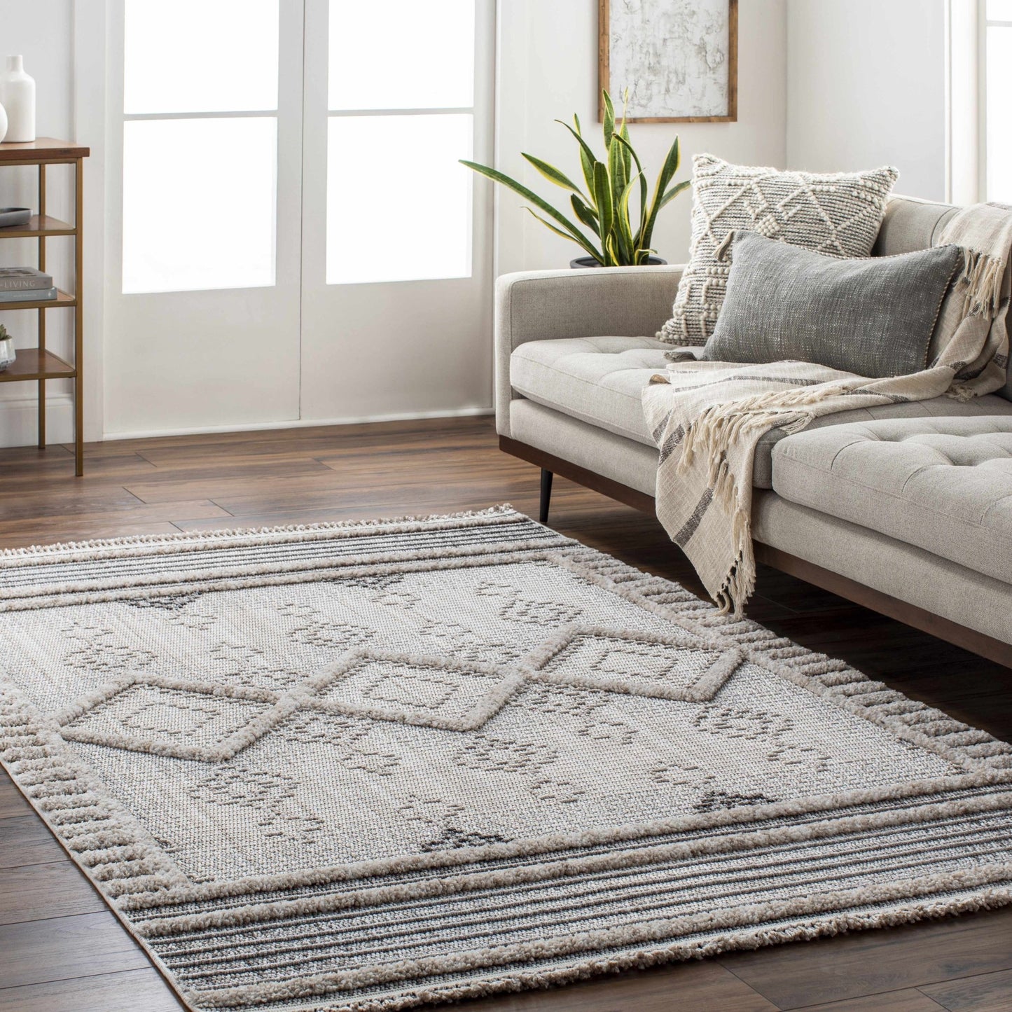 Amaga High - Low Rustic Rug - MyTuftedRugs.com