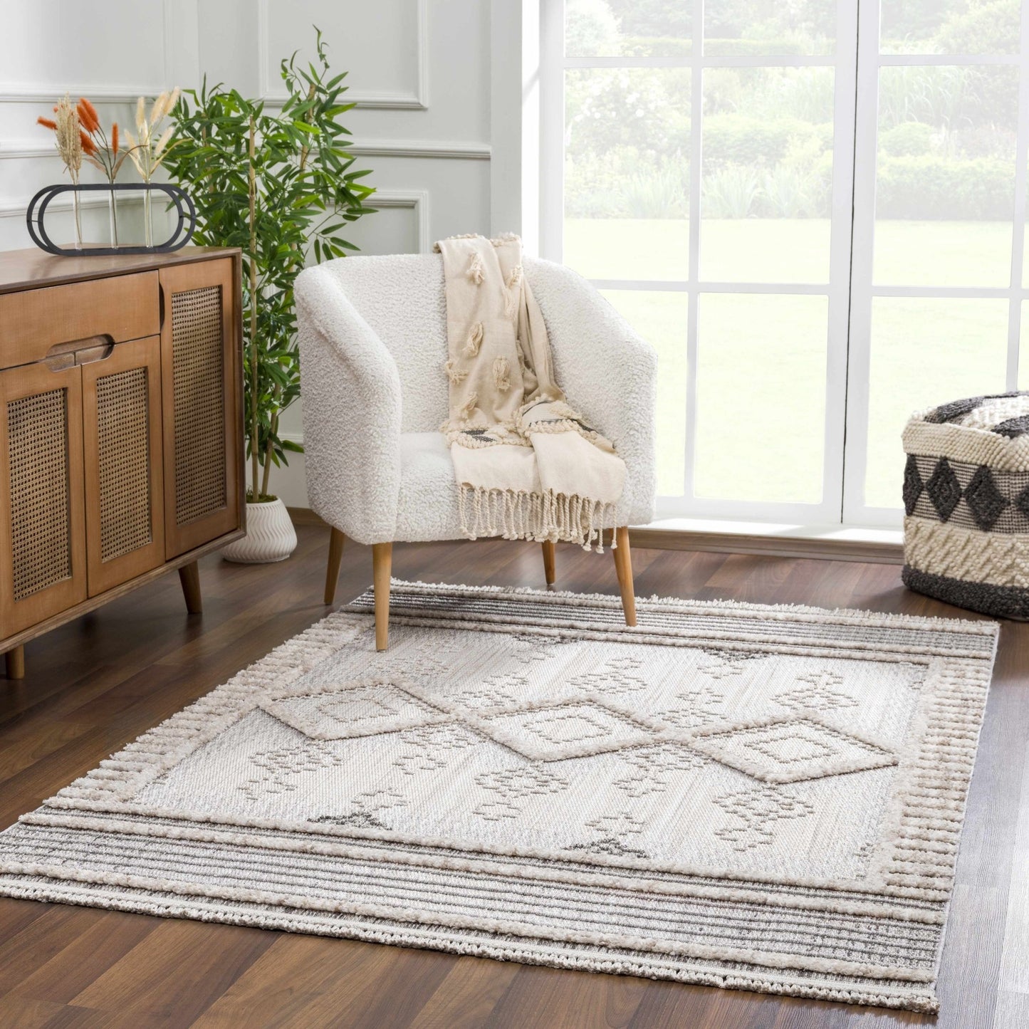 Amaga High - Low Rustic Rug - MyTuftedRugs.com