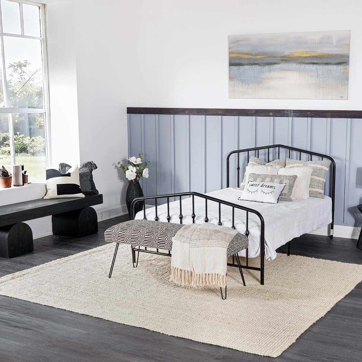 Ambel Cream Jute Rug - MyTuftedRugs.com