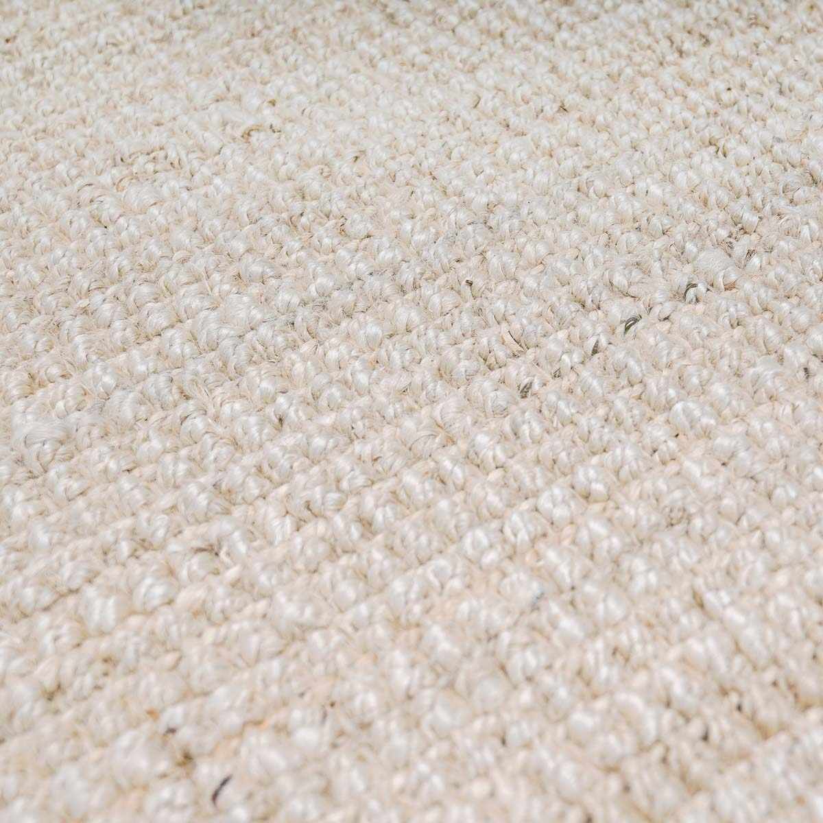Ambel Cream Jute Rug - MyTuftedRugs.com