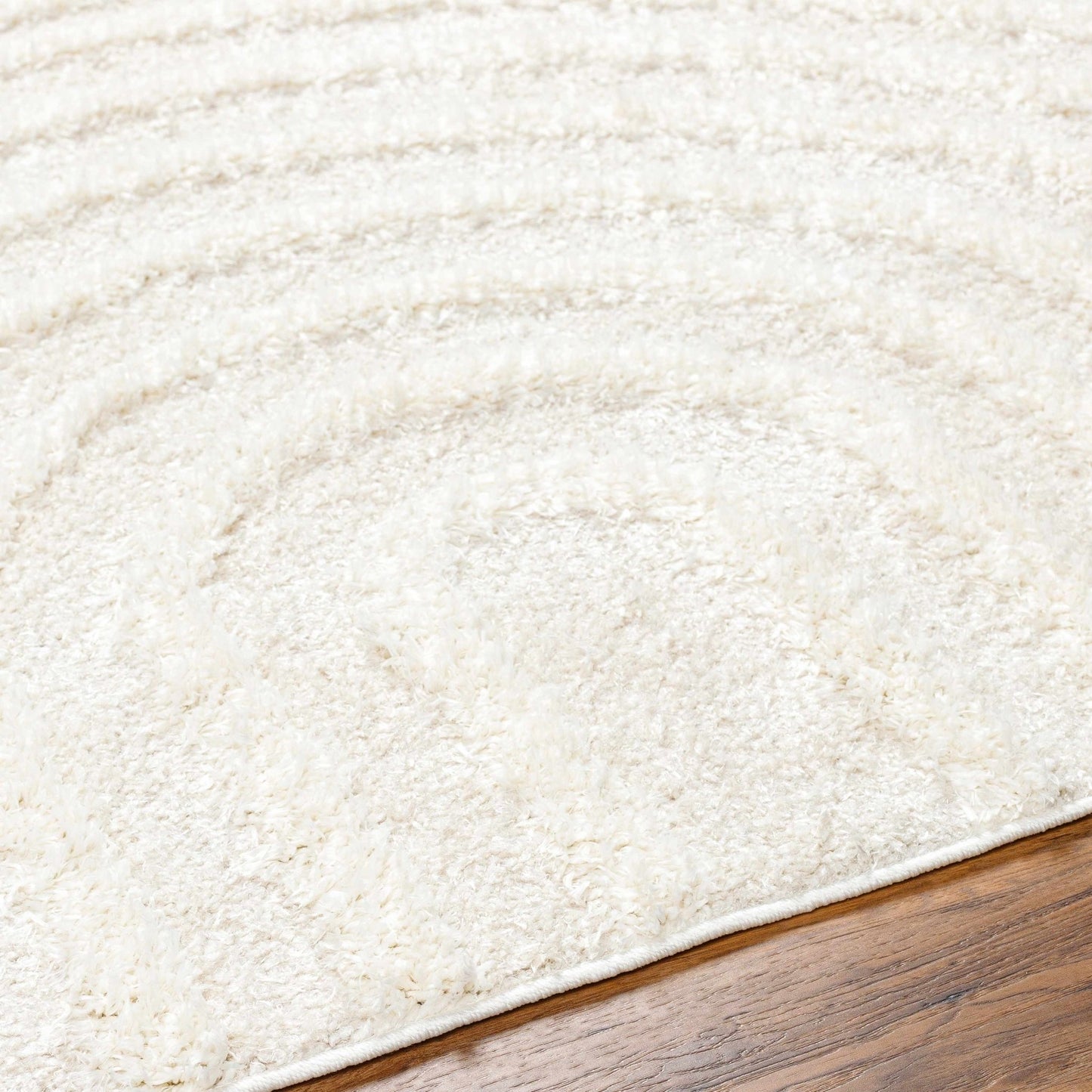 Arnel Cream Area Rug - MyTuftedRugs.com