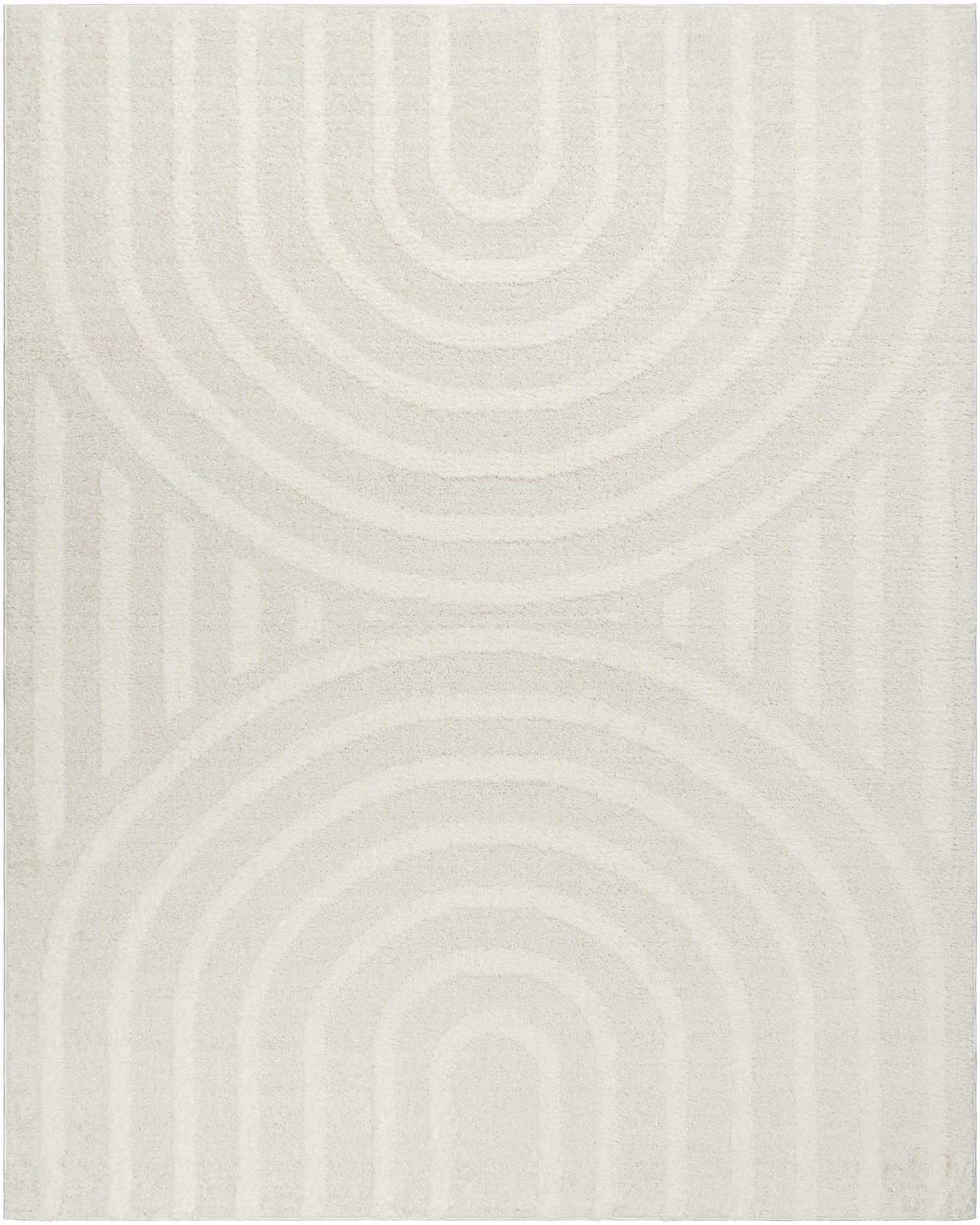 Arnel Cream Area Rug - MyTuftedRugs.com