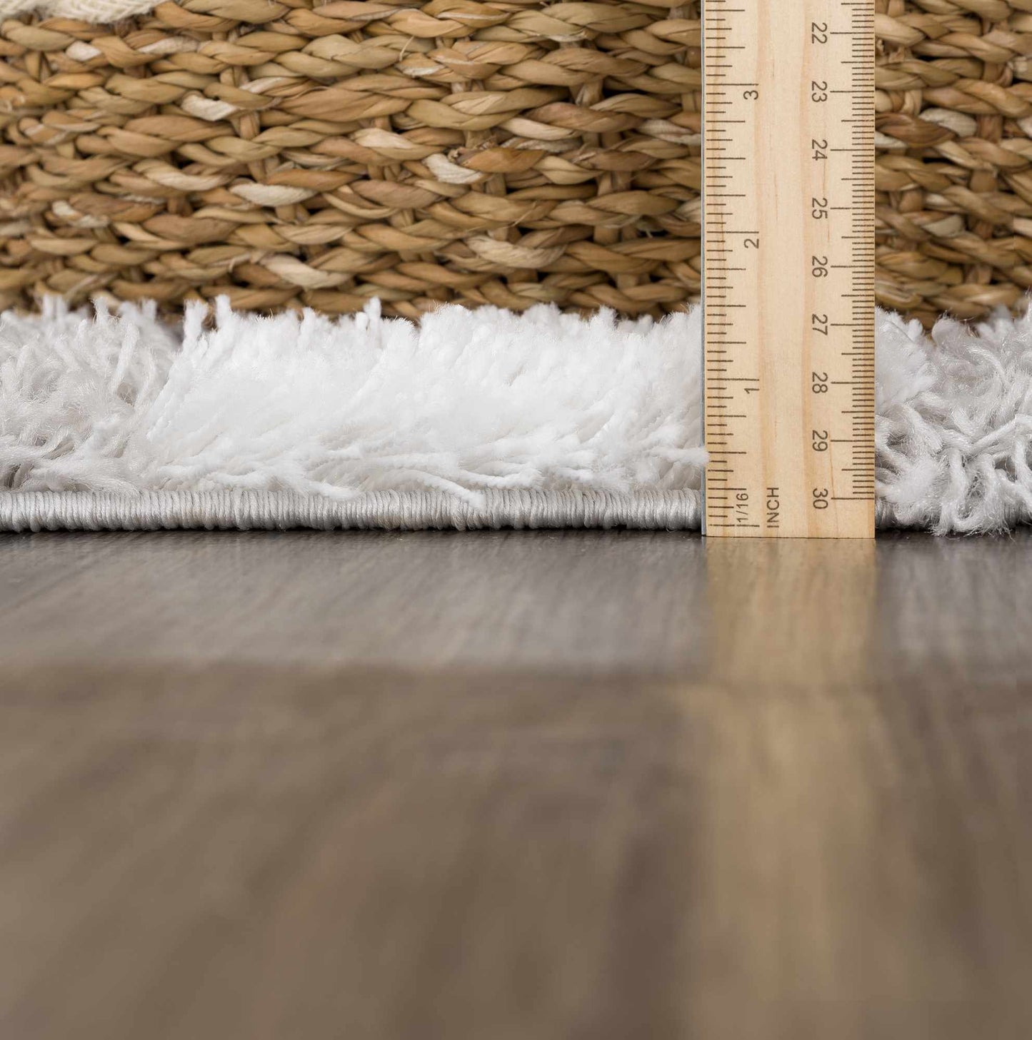 Atira Gray Checkered Area Rug - MyTuftedRugs.com