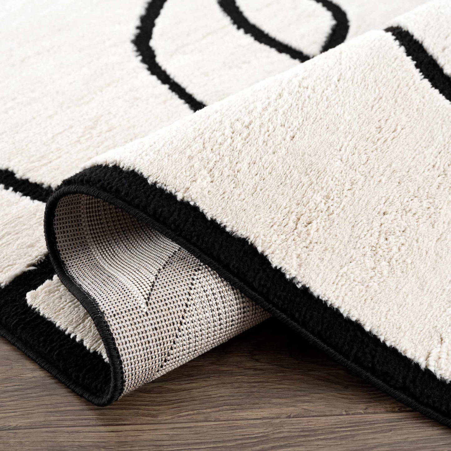 Azana Black & White Area Rug - MyTuftedRugs.com