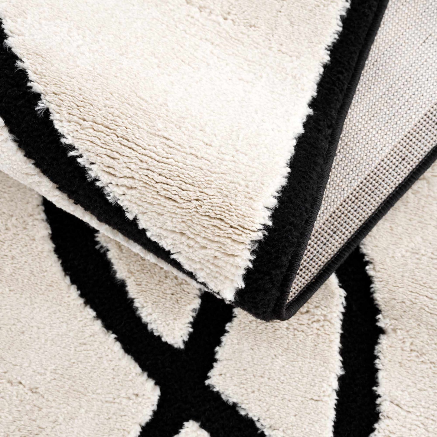 Azana Black & White Area Rug - MyTuftedRugs.com