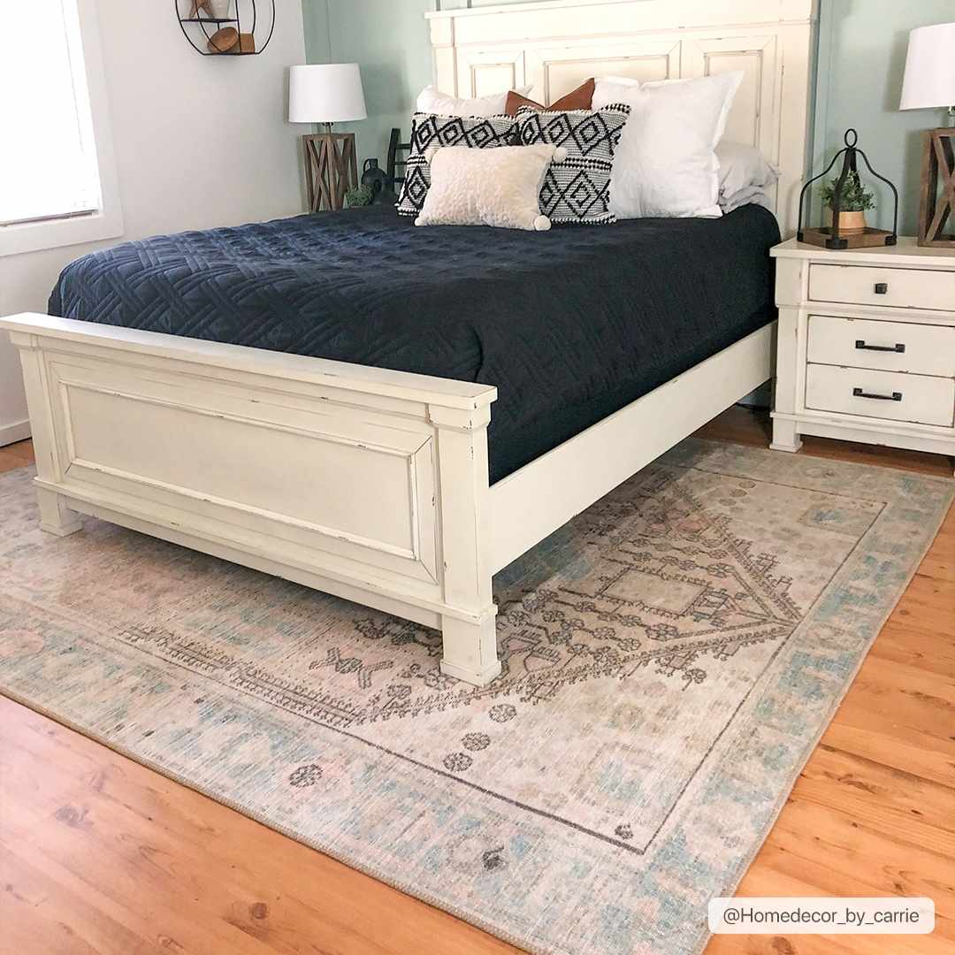 Baloy Vintage Washable Rug - MyTuftedRugs.com