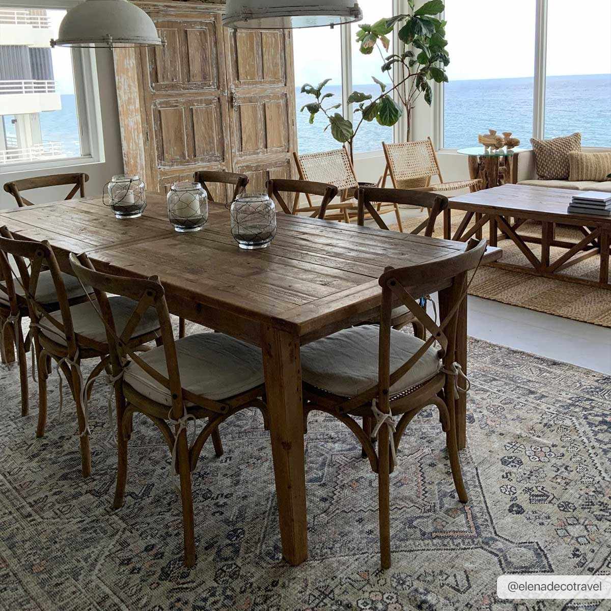 Barny Tan Flat Pile Washable Rug Area Rug - MyTuftedRugs.com