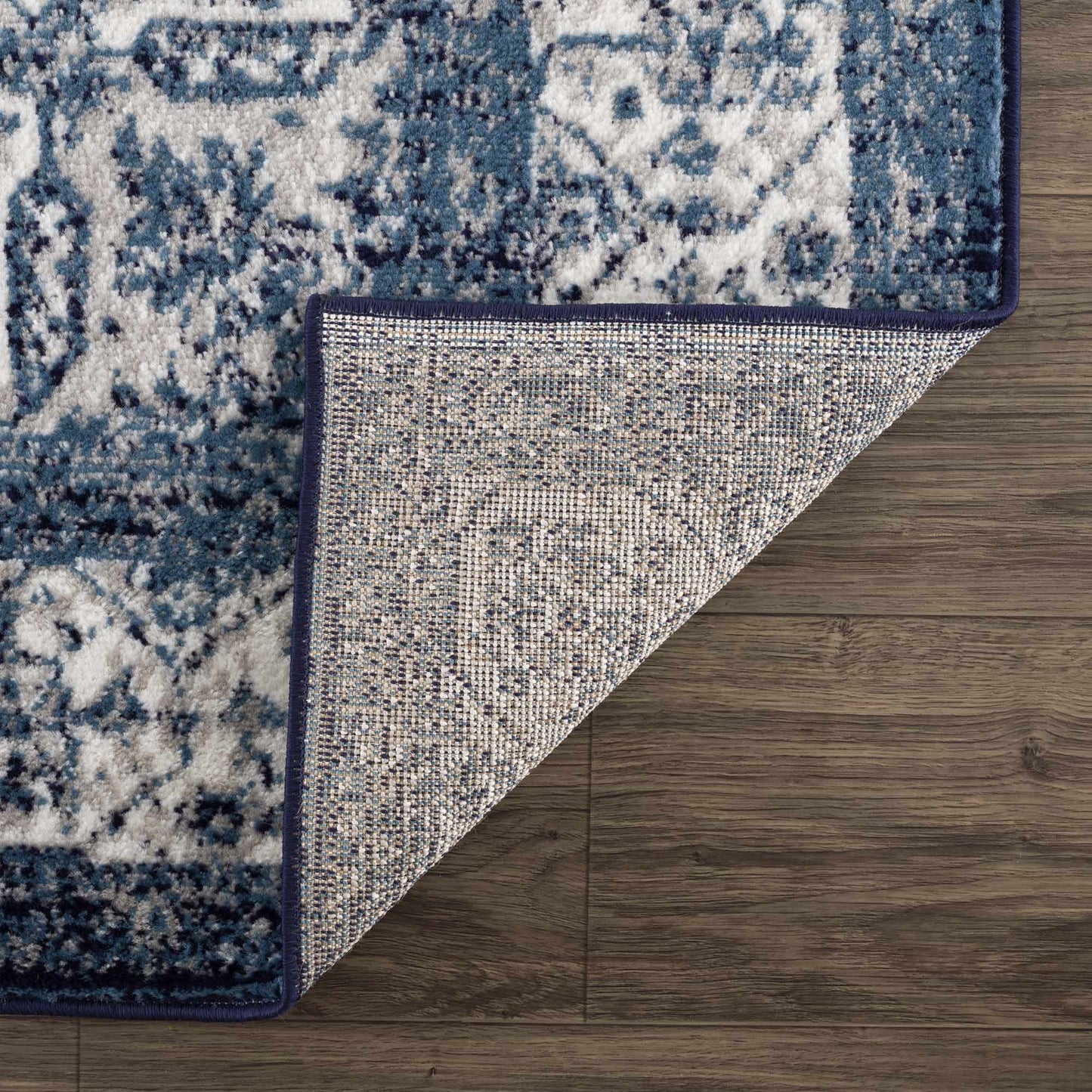 Billy Blue Medallion Rug - Promo - MyTuftedRugs.com