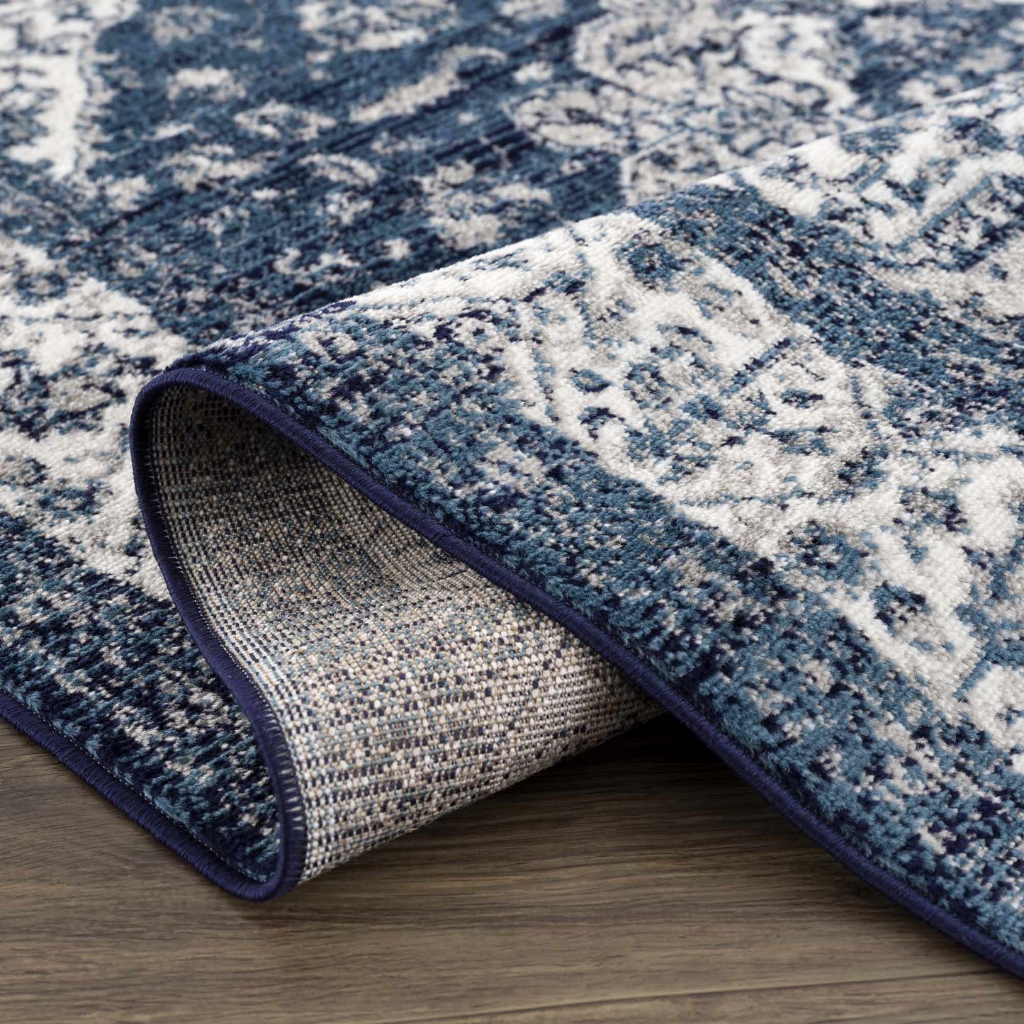 Billy Blue Medallion Rug - Promo - MyTuftedRugs.com