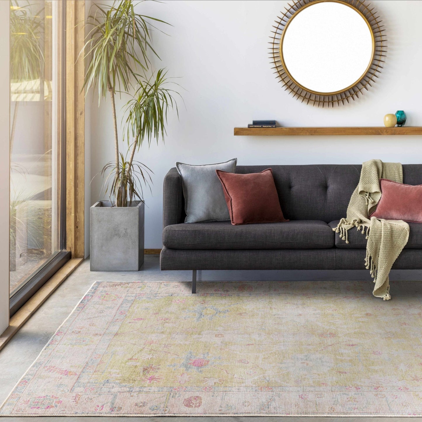 Bozkurt Boutique Washable Rug - MyTuftedRugs.com