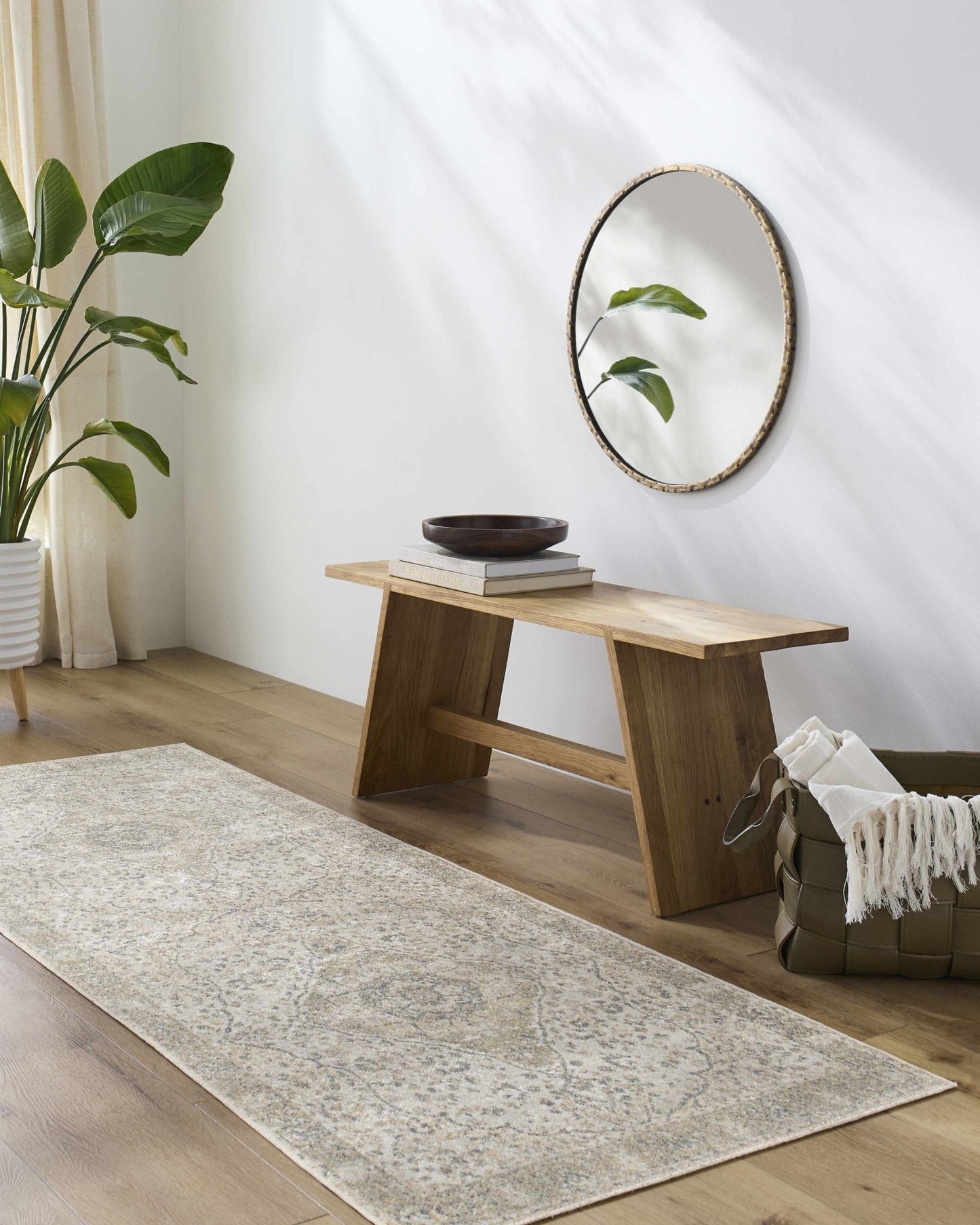 Cara Flat Pile Washable Rug - MyTuftedRugs.com