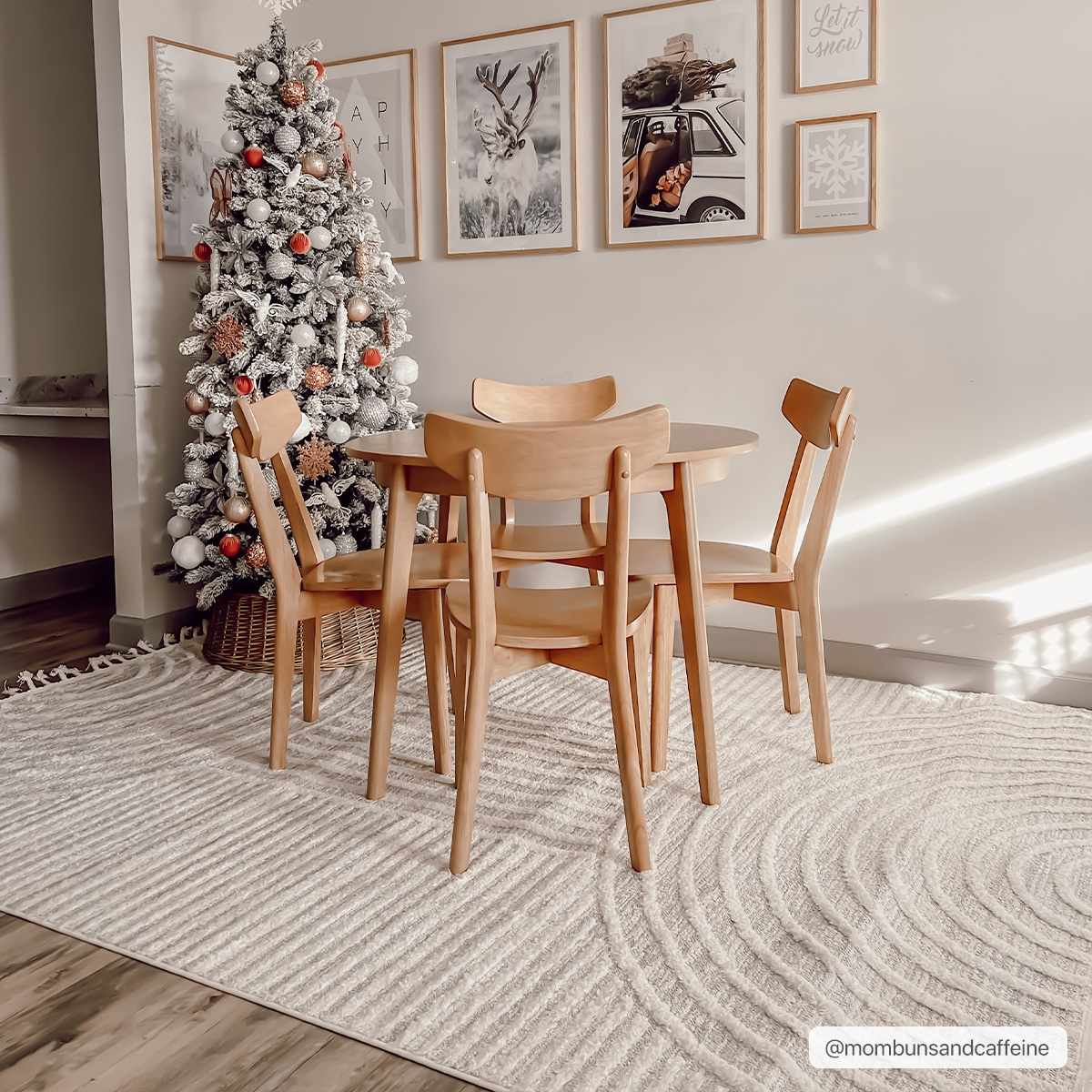 Dauin 3D Rainbow Area Rug with Tassels - MyTuftedRugs.com