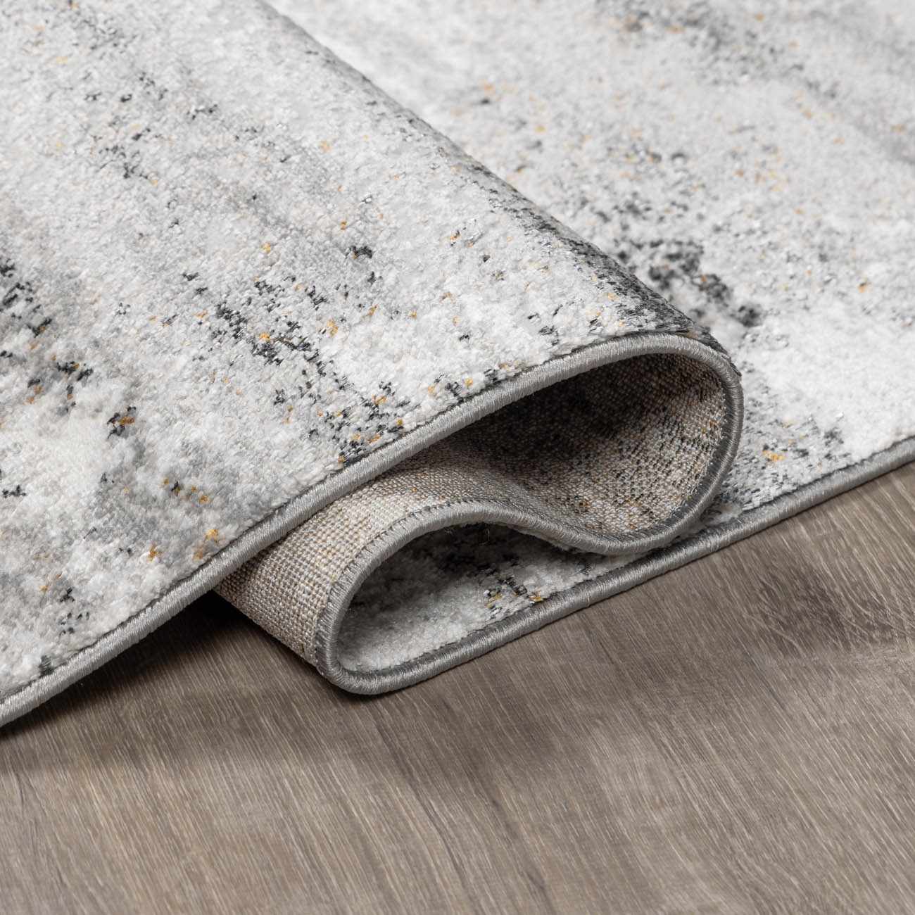 Duval Taupe Abstract Area Rug - MyTuftedRugs.com