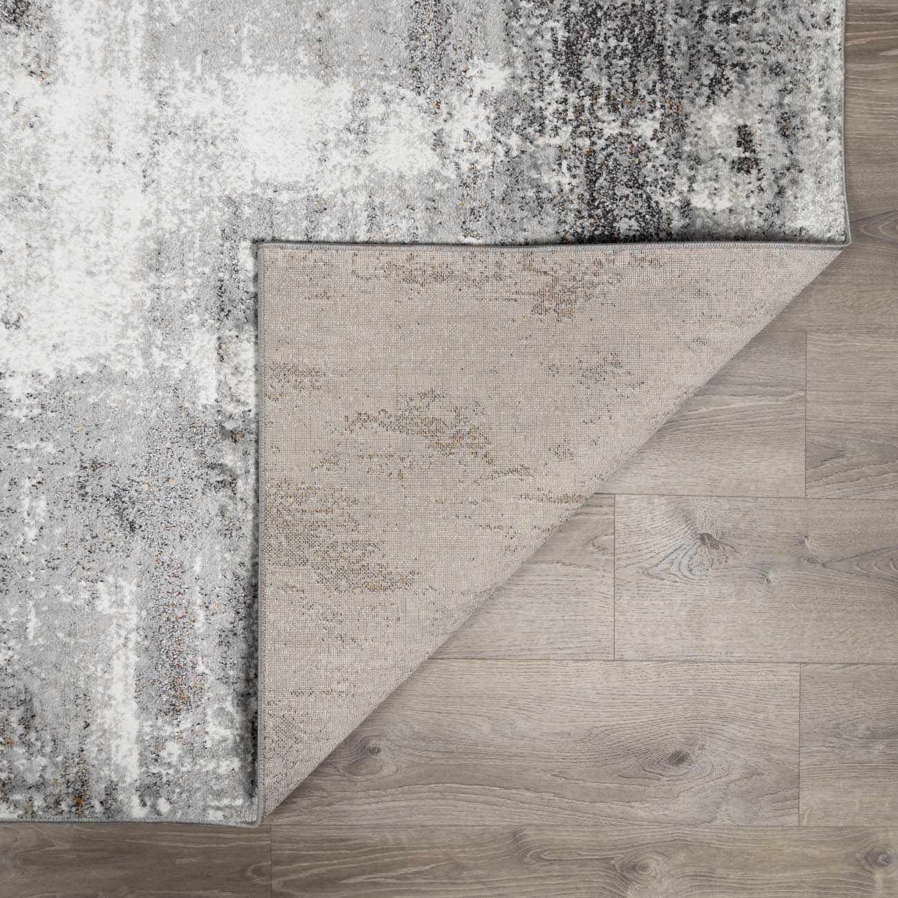 Duval Taupe Abstract Area Rug - MyTuftedRugs.com