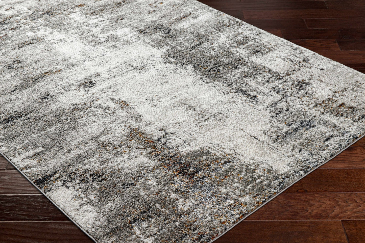 Duval Taupe Abstract Area Rug - MyTuftedRugs.com