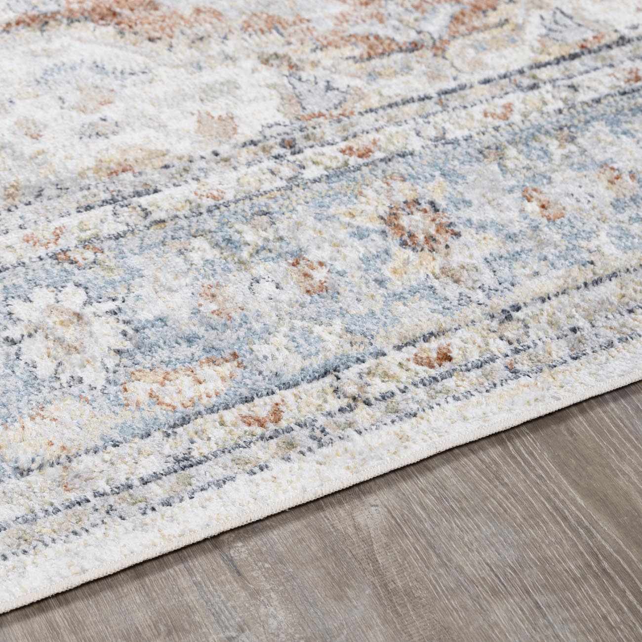 Emke Flat Pile Washable Rug - MyTuftedRugs.com