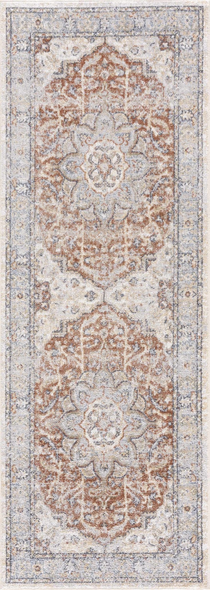 Emke Flat Pile Washable Rug - MyTuftedRugs.com