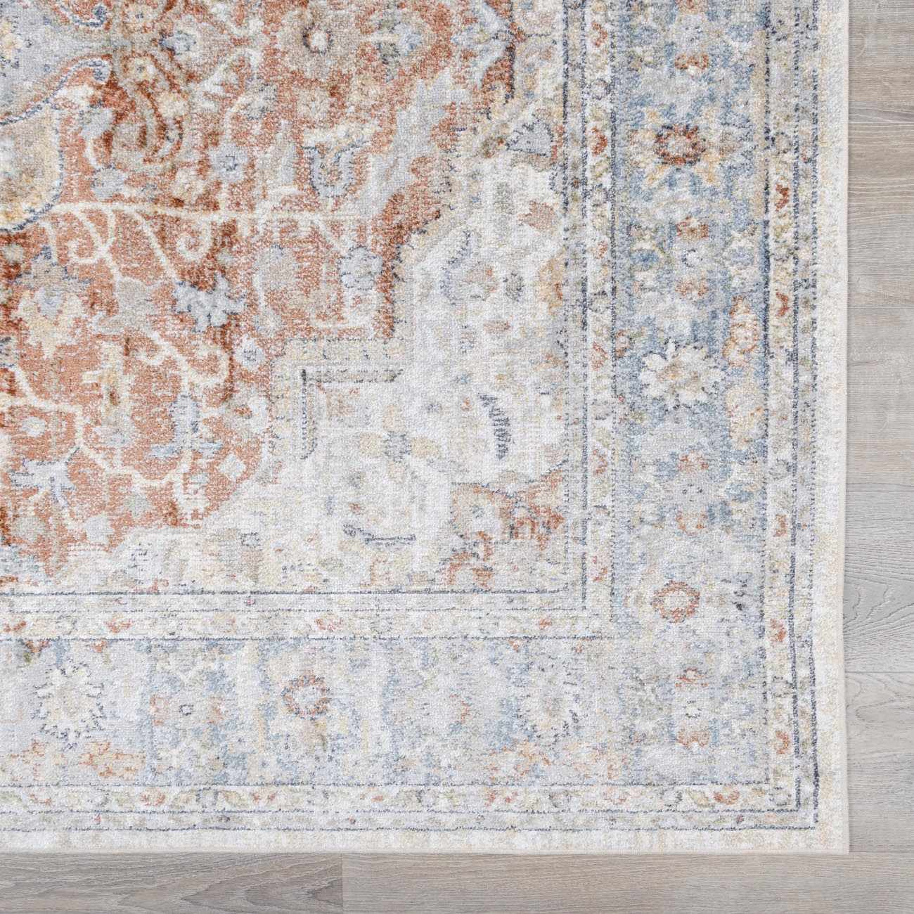 Emke Flat Pile Washable Rug - MyTuftedRugs.com