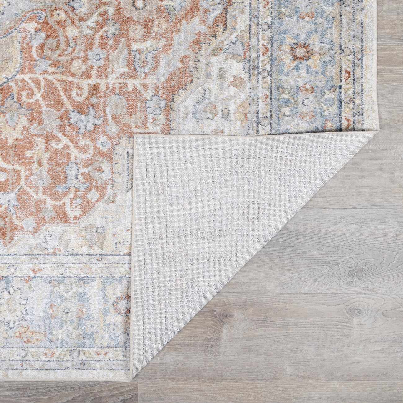 Emke Flat Pile Washable Rug - MyTuftedRugs.com
