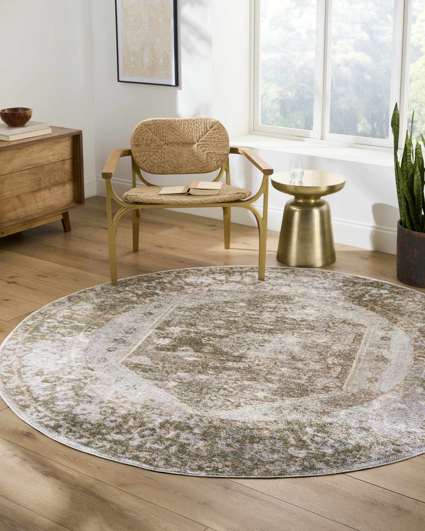 Gael Flat Pile Washable Rug - MyTuftedRugs.com