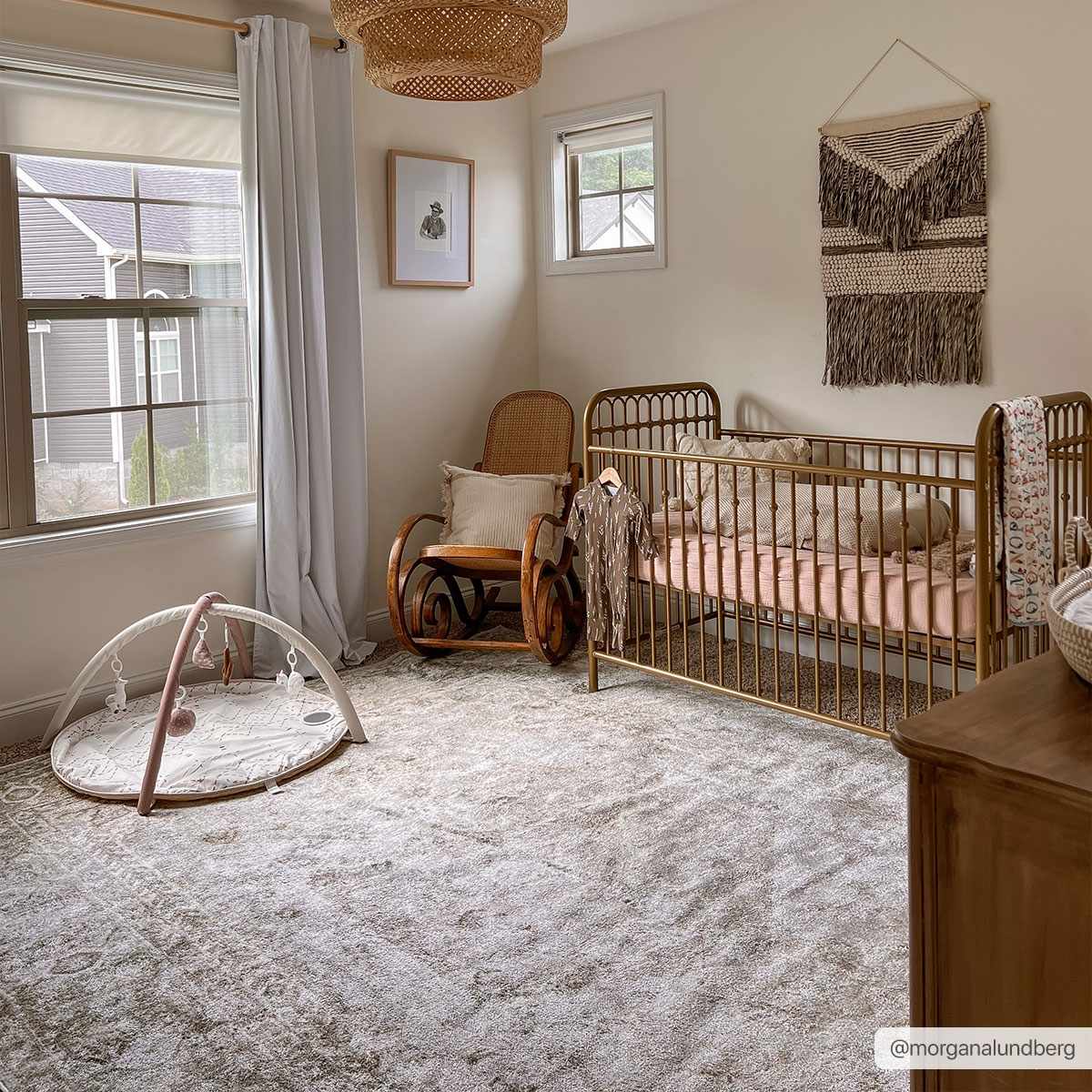 Gael Flat Pile Washable Rug - MyTuftedRugs.com