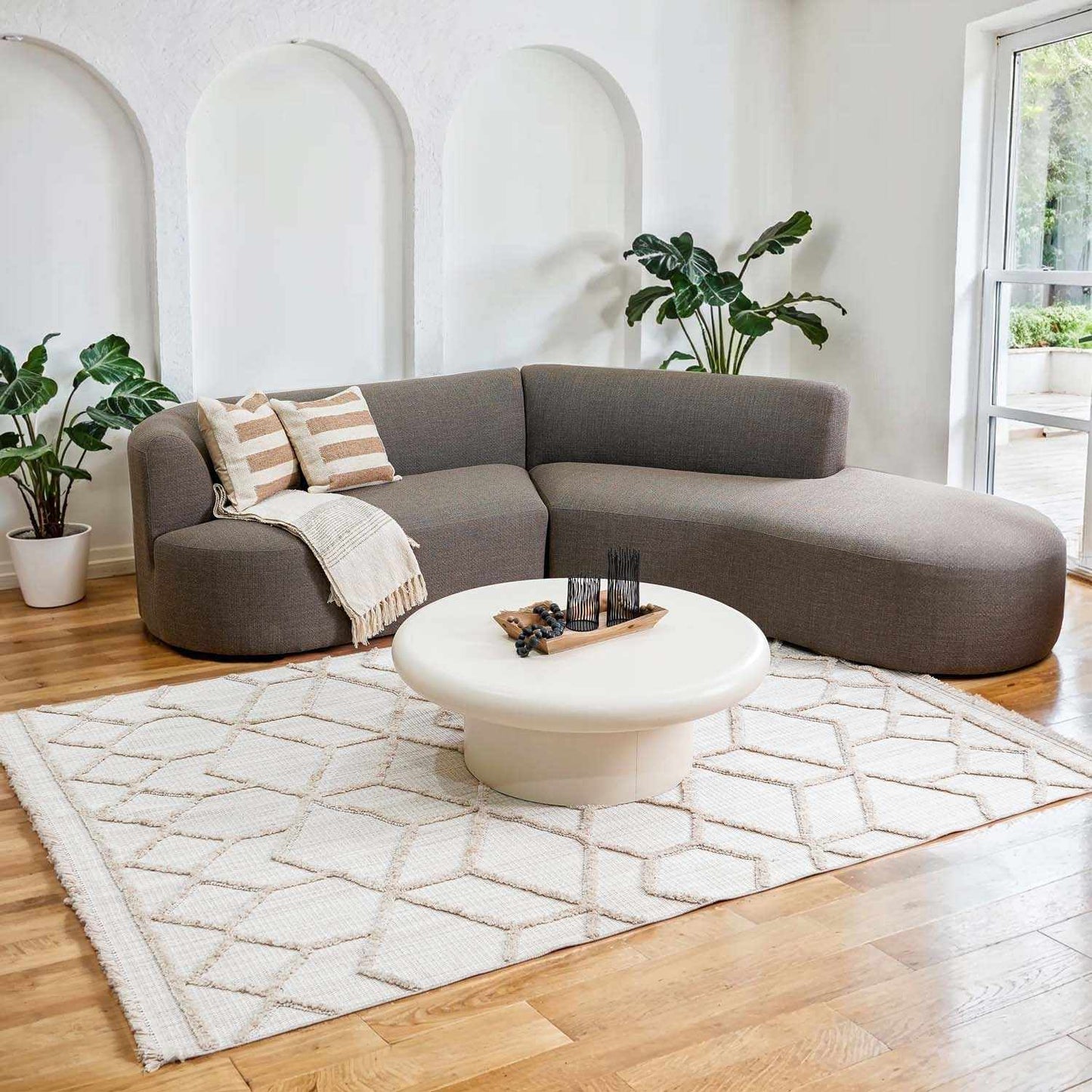 Malilinao High - Low Rustic Rug - MyTuftedRugs.com