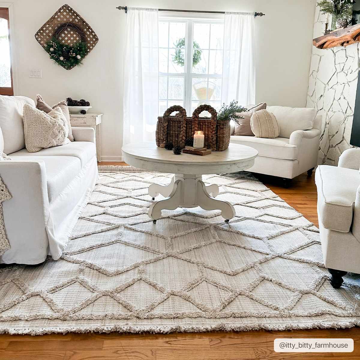 Malilinao High - Low Rustic Rug - MyTuftedRugs.com