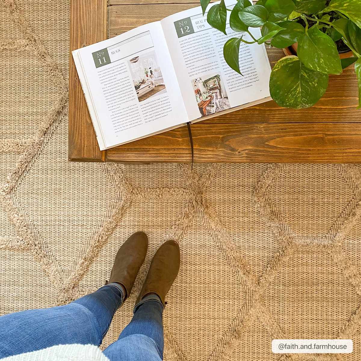 Malilinao High - Low Rustic Rug - MyTuftedRugs.com