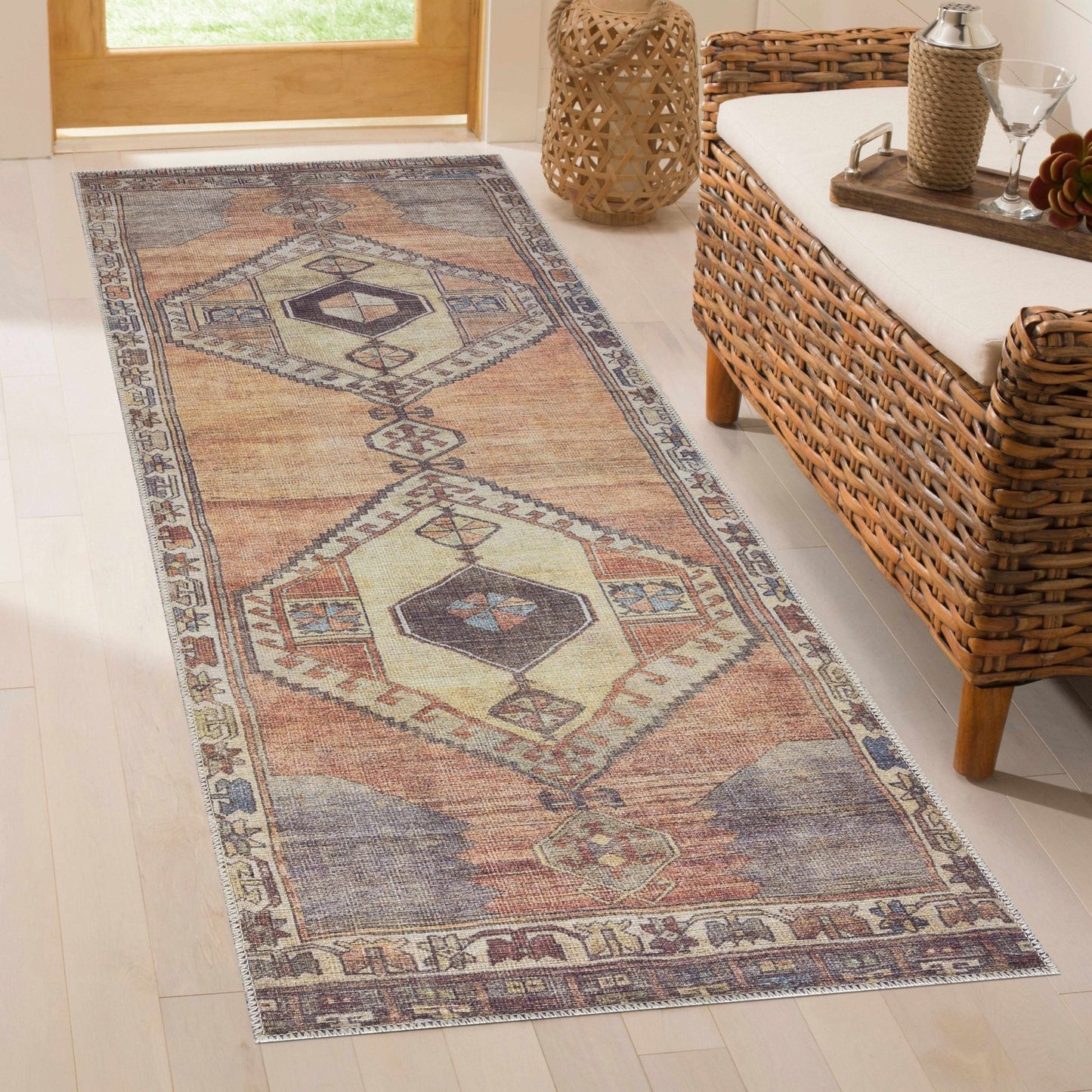 Medinah Washable Area Rug - MyTuftedRugs.com