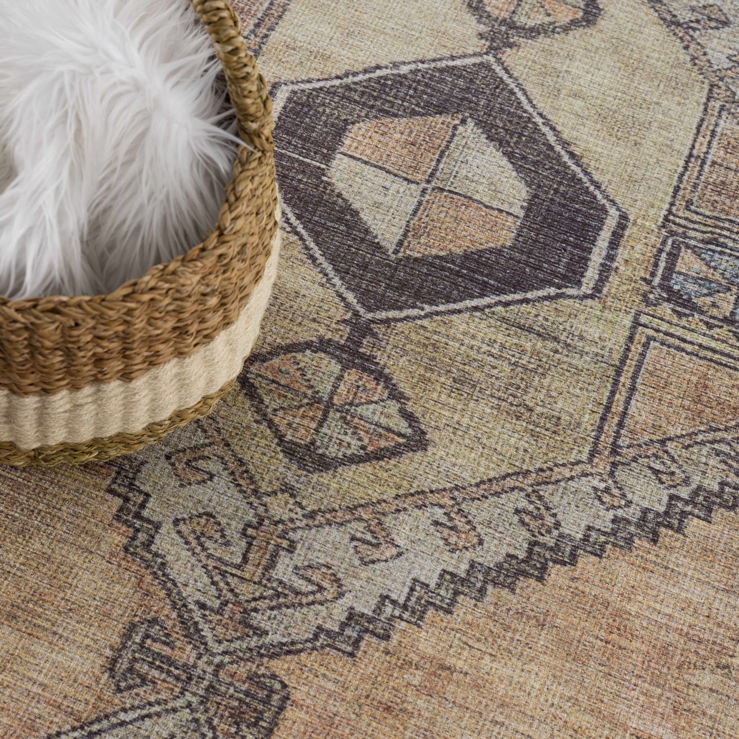 Medinah Washable Area Rug - MyTuftedRugs.com