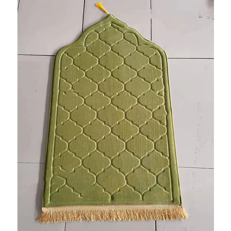 Muslim Prayer Rug – Soft, Non - Slip, and Intricately Designed for a Peaceful Prayer Experience - MyTuftedRugs.com