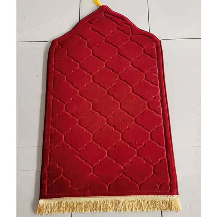 Muslim Prayer Rug – Soft, Non - Slip, and Intricately Designed for a Peaceful Prayer Experience - MyTuftedRugs.com