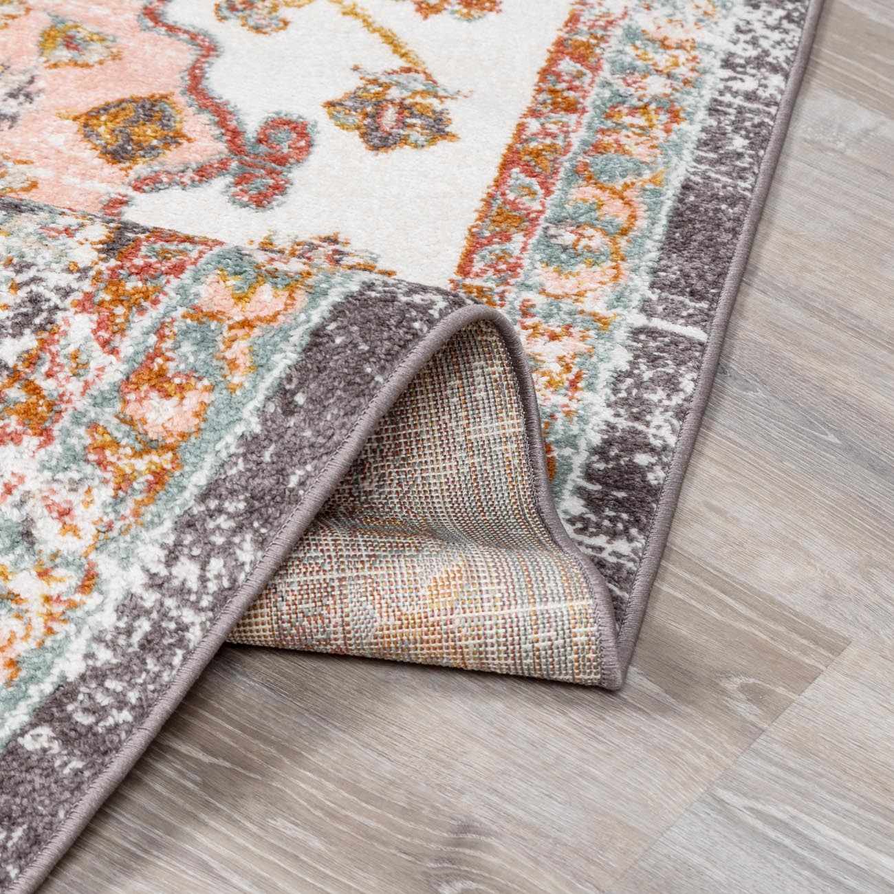 Oark Floral Medallion Area Rug - MyTuftedRugs.com