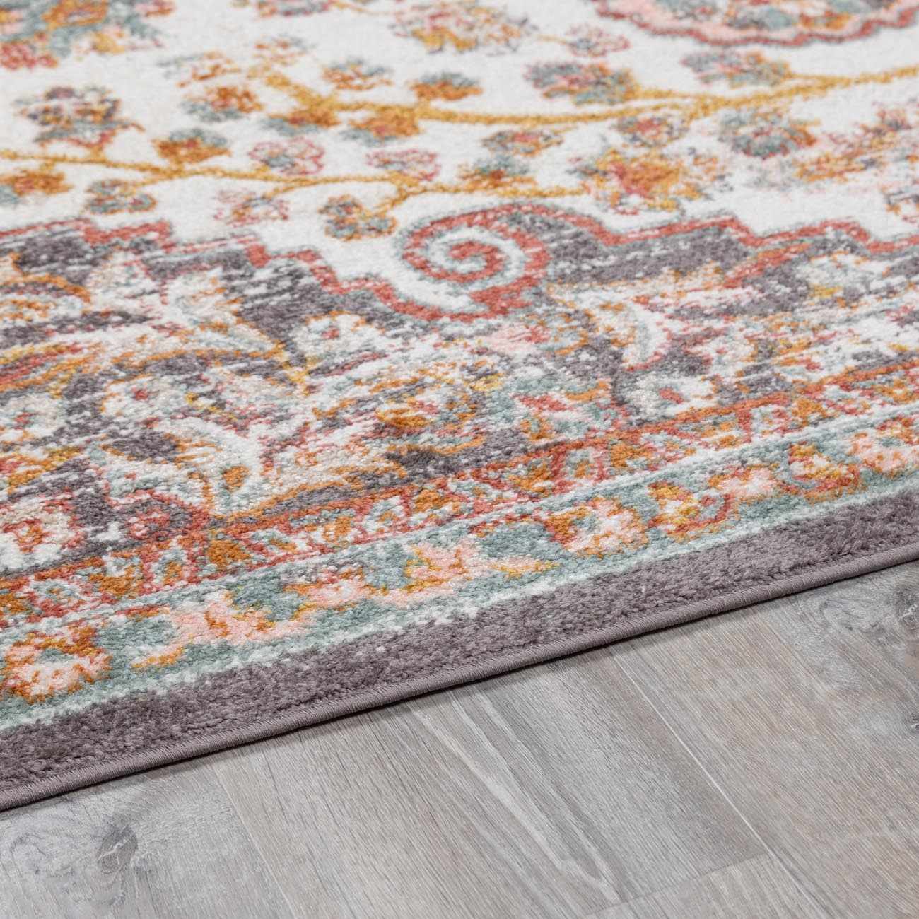 Oark Floral Medallion Area Rug - MyTuftedRugs.com