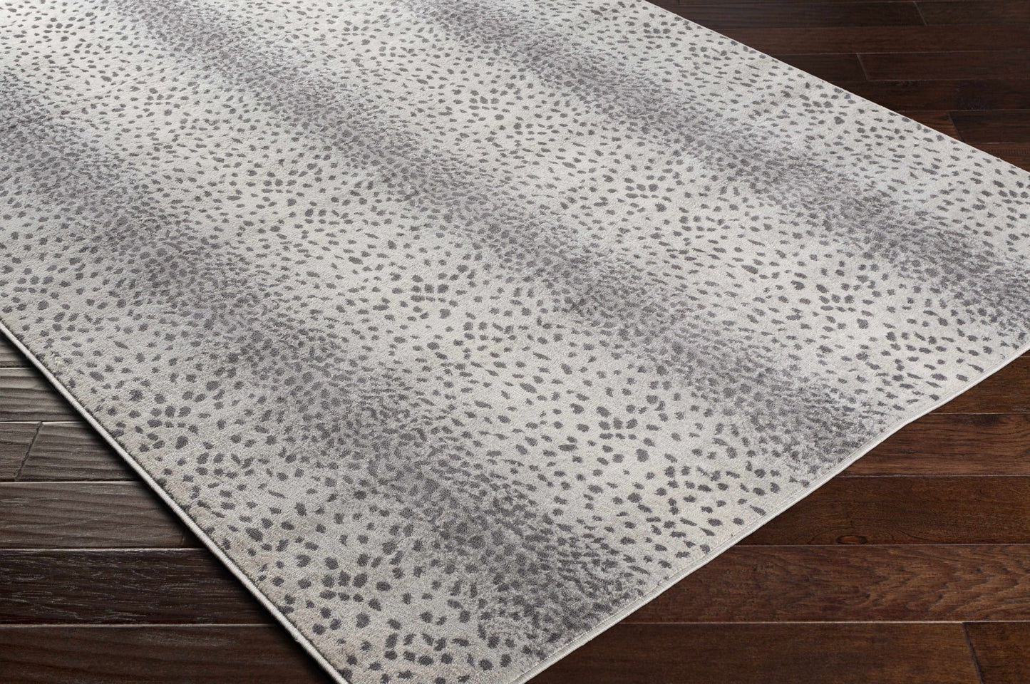 Pointblank Gray Antelope Print Rug - MyTuftedRugs.com