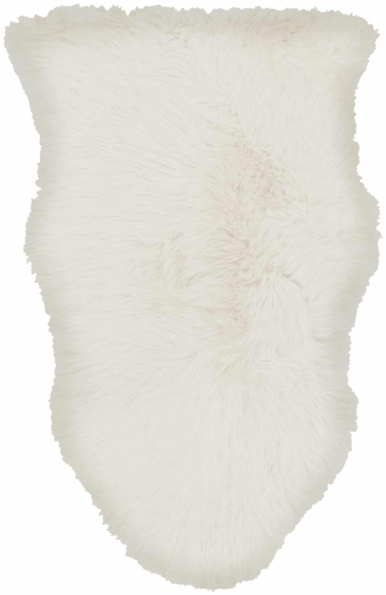 Premium White Soft Sheepskin Rug - MyTuftedRugs.com