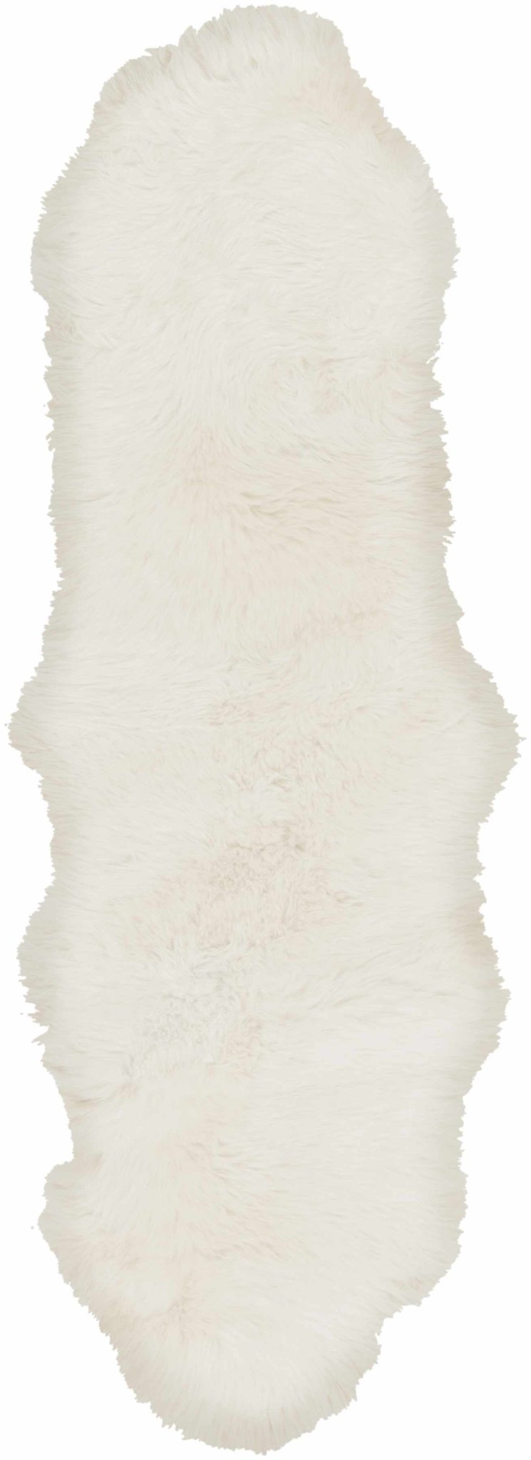 Premium White Soft Sheepskin Rug - MyTuftedRugs.com