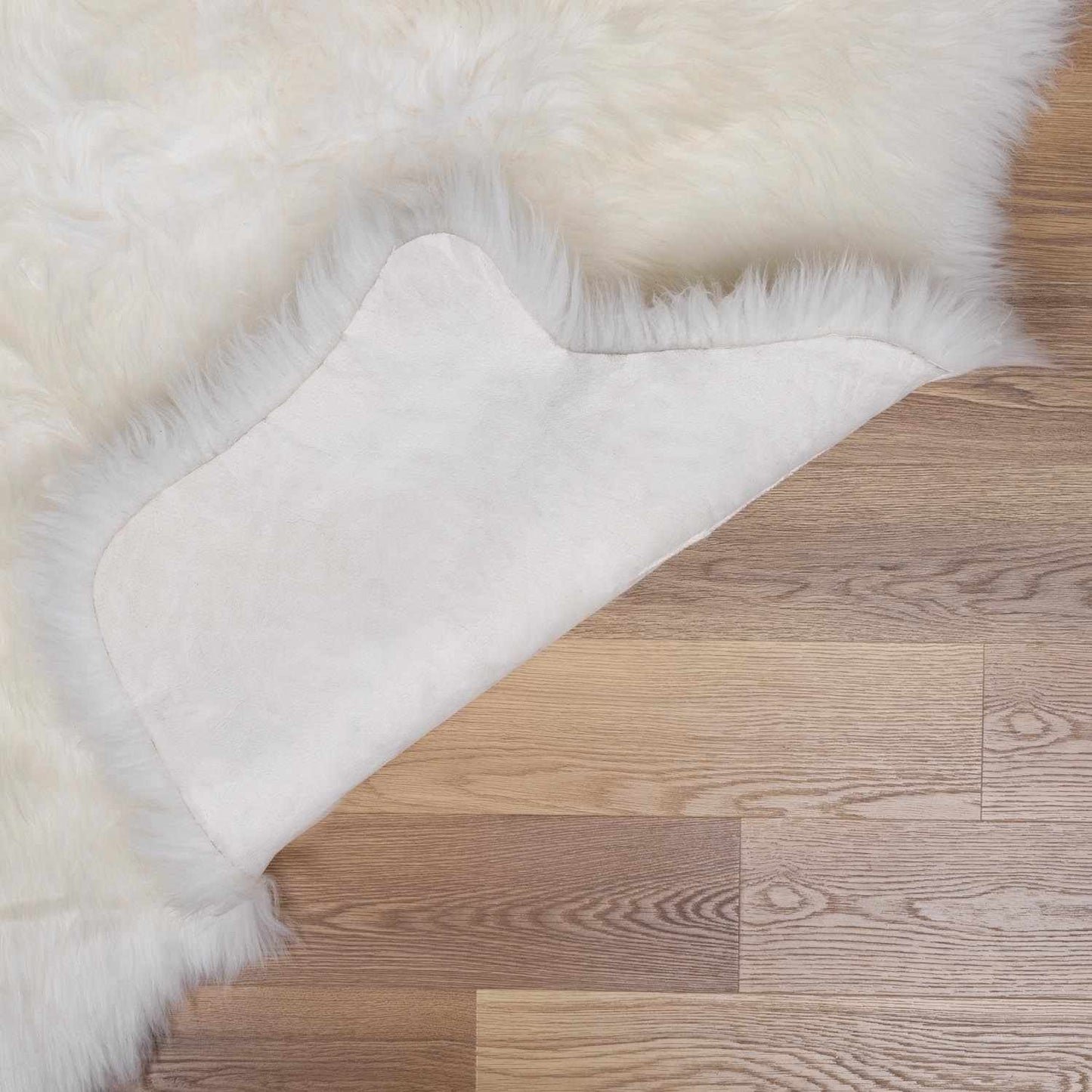 Premium White Soft Sheepskin Rug - MyTuftedRugs.com