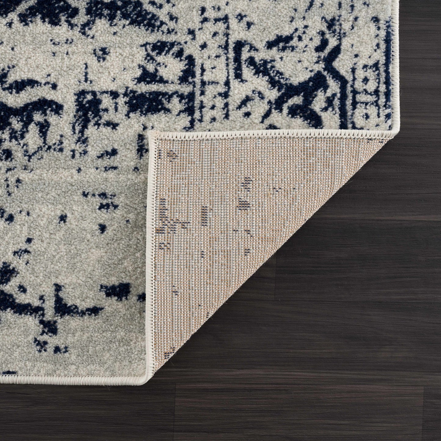 Rachel Navy Area Rug - MyTuftedRugs.com