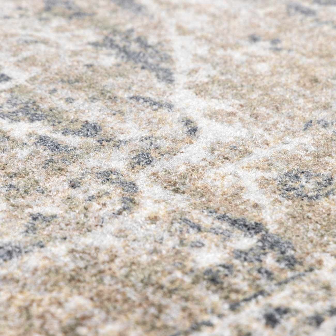 Rudo Beige Flat Pile Washable Rug - MyTuftedRugs.com