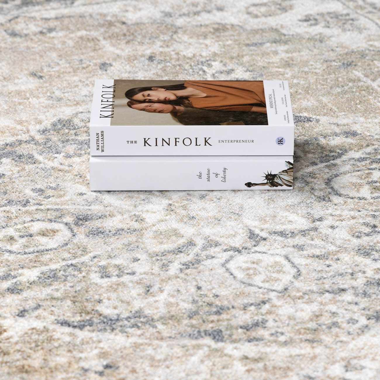 Rudo Beige Flat Pile Washable Rug - MyTuftedRugs.com