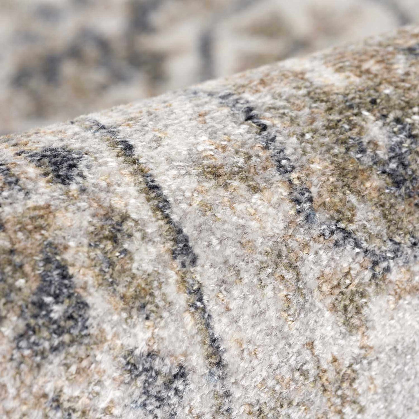 Rudo Beige Flat Pile Washable Rug - MyTuftedRugs.com