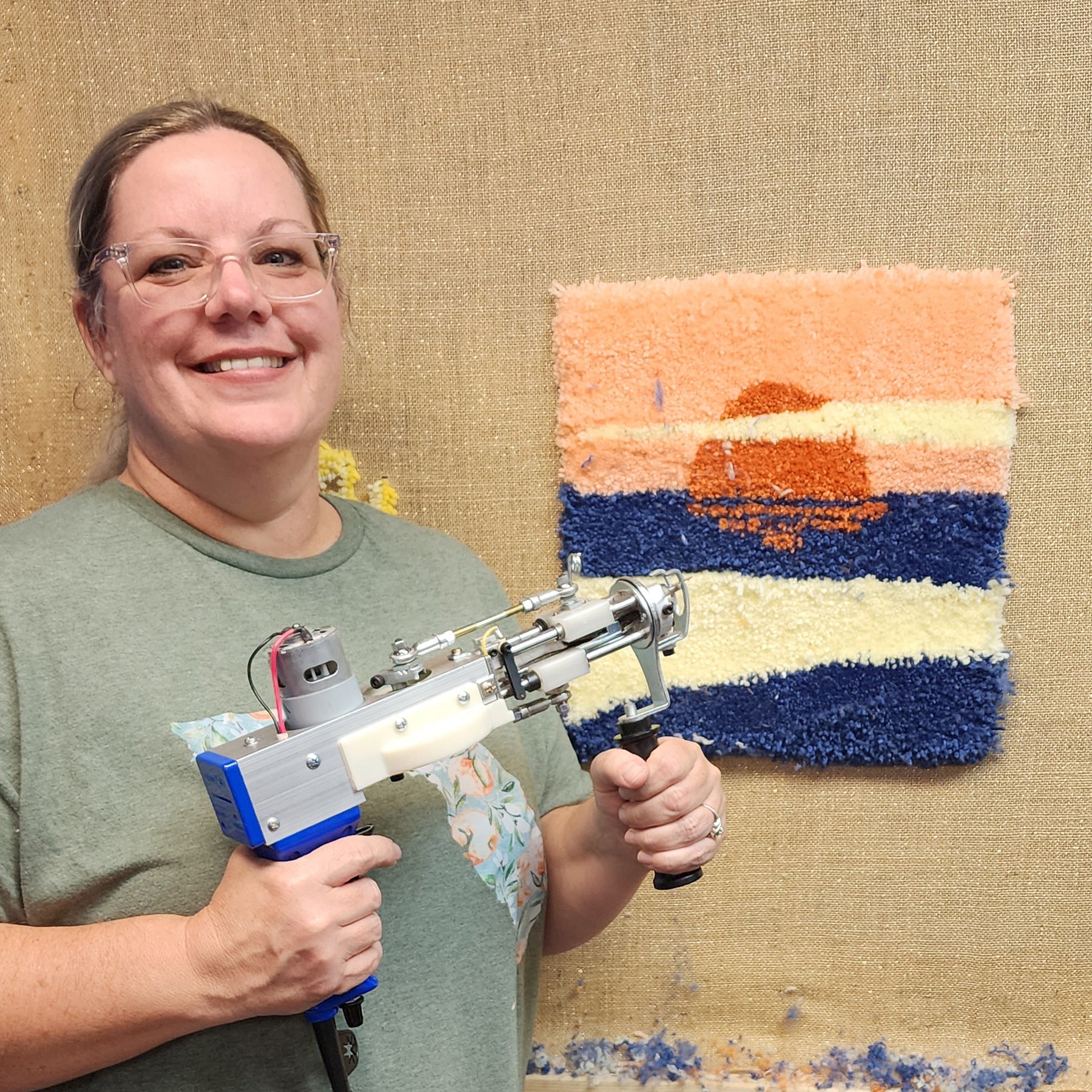 Rug Making Classes - MyTuftedRugs.com
