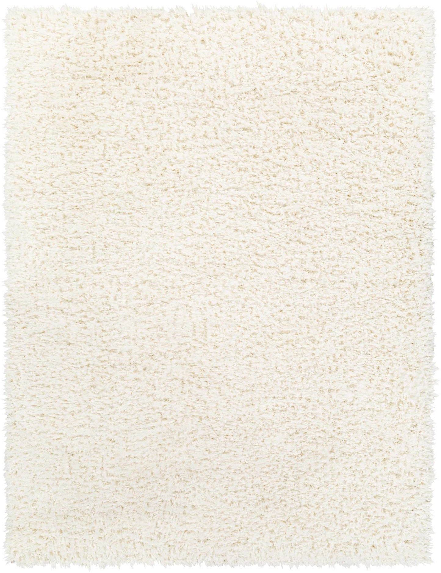 Siari Solid Cream Plush Rug - MyTuftedRugs.com